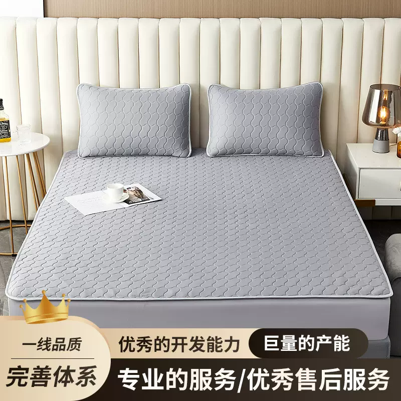 乳胶凉席床笠款1.8M品牌工厂电商直播可一件代发提供凉感提花工艺