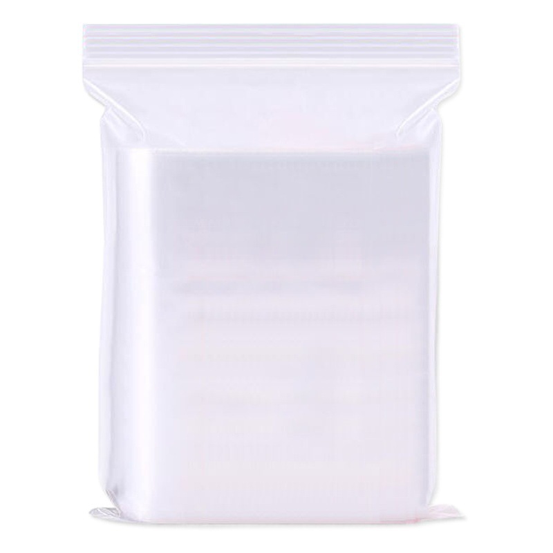Transparente engrosada PE bolsillo de sellado accesorios de hardware bolsa de sellado de plástico tornillo tuerca herramienta de procesamiento de embalaje impresión