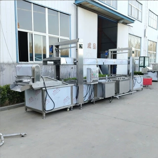 小黄鱼上浆油炸机 专业加工小黄鱼油炸加工流水线 自动挂浆裹涂