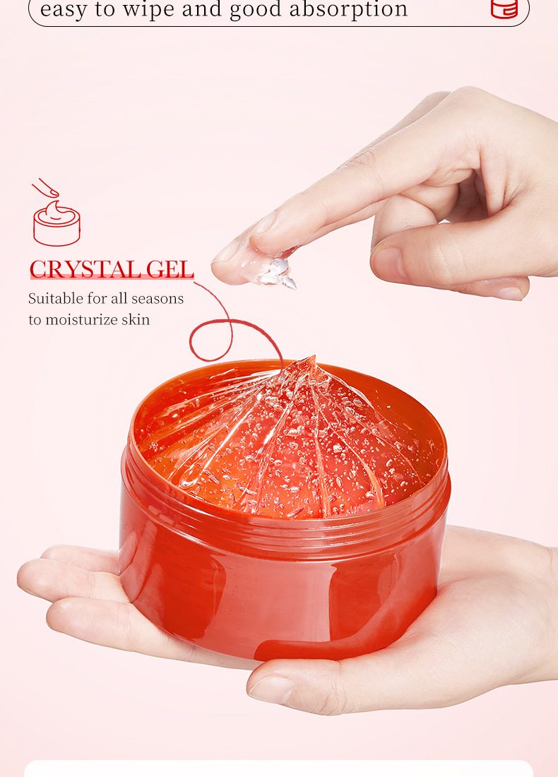 English SADOER Pomegranate Soothing Moisturizing Gel Moisturizing Face Cream Cross Border Foreign Trade_voghion.com