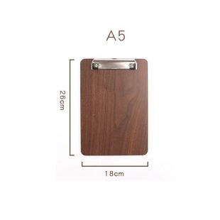 4 wooden board clip writing pad plywood student writing thickened 5 folder menu clip Office board