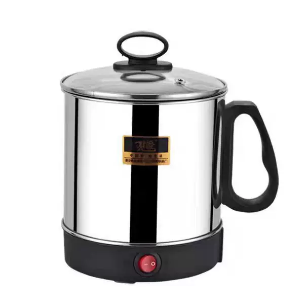 Stainless Steel Wine Warmer, Constant Temperature Pot, 50 Degrees, 1000ml, Electric Wine Warmer with Spout