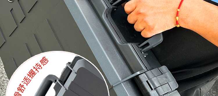 Universal car travel large-capacity roof luggage box, roof equipment box, three-proof car-mounted explosion-proof box