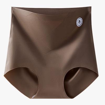 乳の皮の無痕の高腰はお尻を持ち上げて腹の下着の女性の薄い金の大きいサイズの太ったMMのヨガのフィットネスの運動の三角のズボンの女性を収めます。|undefined