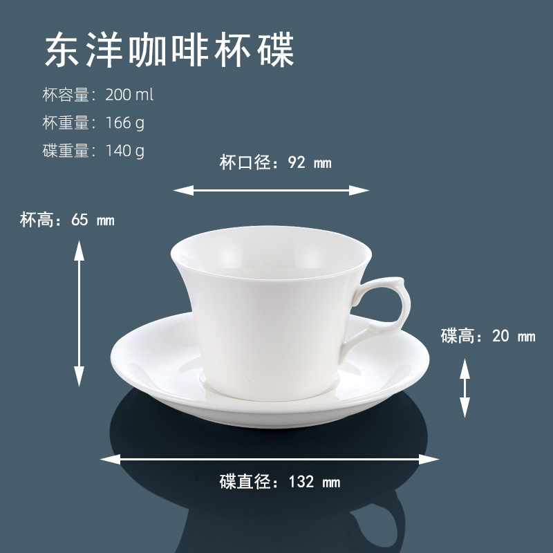 Toyo taza de café y platillo