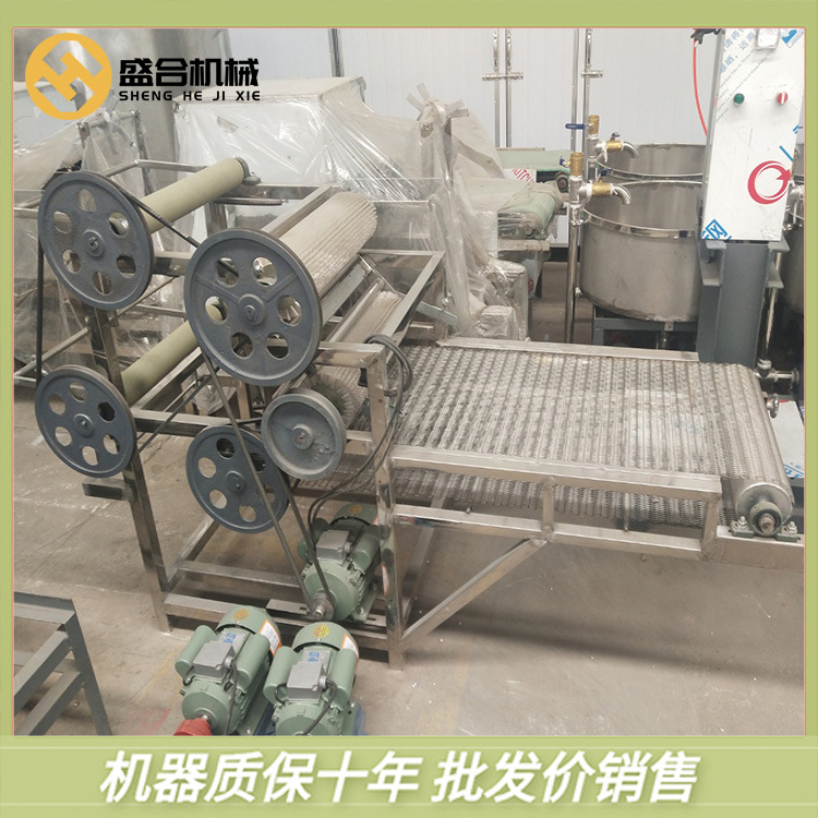 全自动豆腐皮机械 多功能千张机厚薄可调 盛合豆制品设备