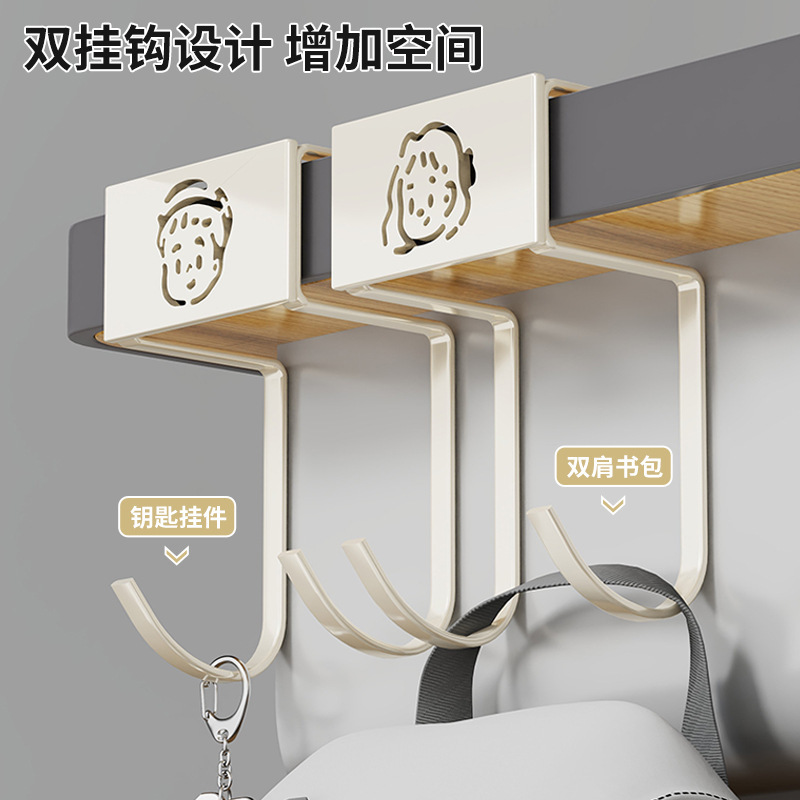 书包挂钩学生课桌书桌边缘挂包钩侧边挂包神器新款承重包包置物架|undefined