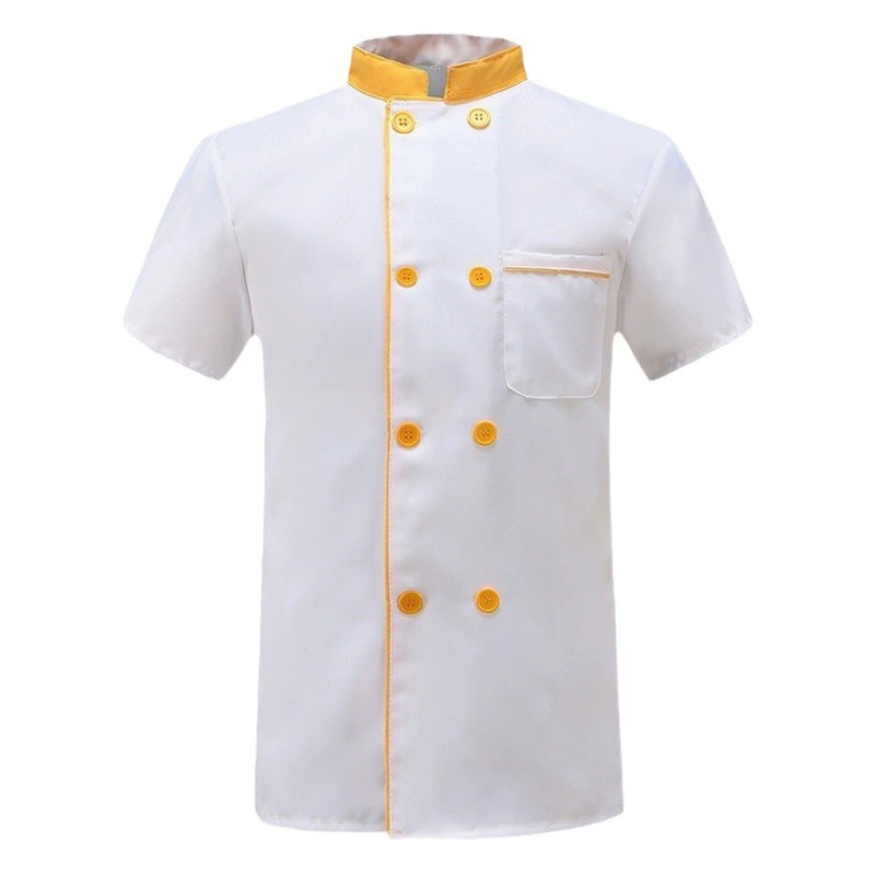 Фабрика прямой шеф-повар одежда летняя с коротким рукавом мужская и женская гостиничная рабочая одежда осень и зима с длинным рукавом белая кухонная одежда Униформа оптом