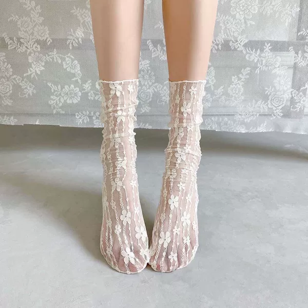 Small floral white