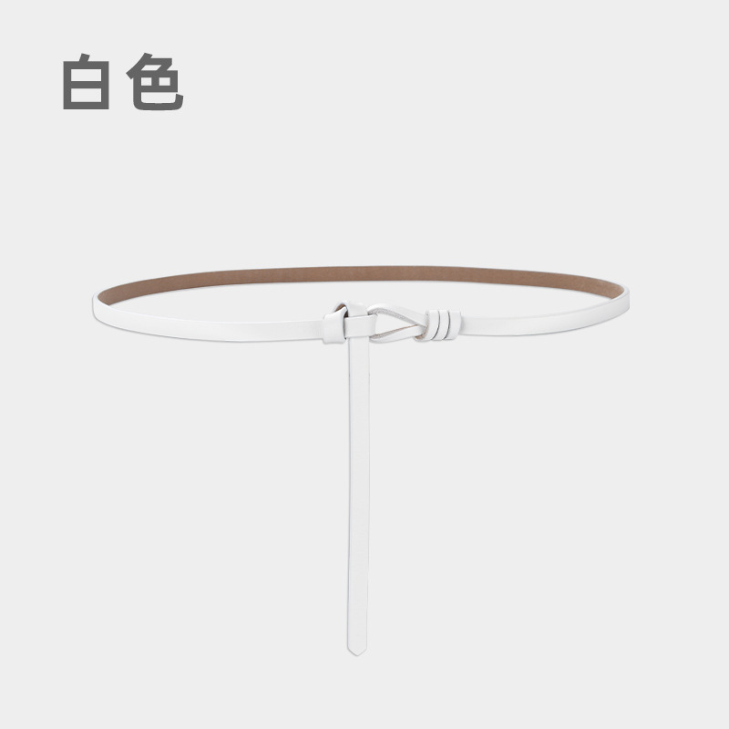 新商品の穴がなくて細いベルトを結びます。|undefined