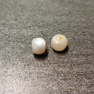Authentic Natural Pearl Brushed Old-Style Carved Loose Beads Buddhist Prayer Beads Bracelet DIY Accessory for Jewelry and Crafts