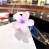 Purple, flowered, 4cm