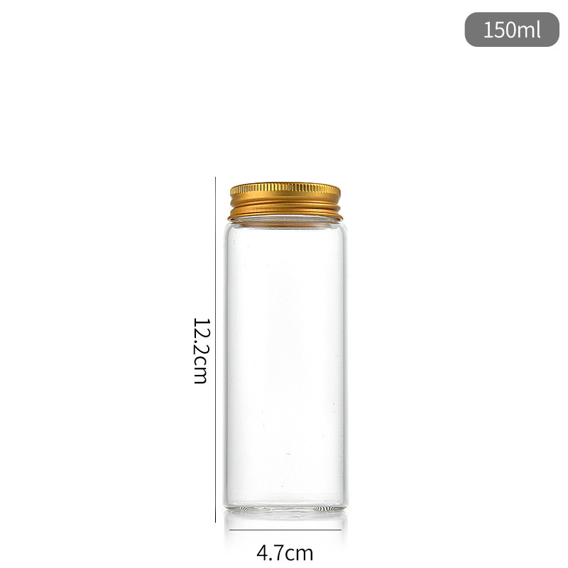 47 botellas de tapón bayonet botellas de muestras médicas botellas de té dulces botellas de frijoles de frijoles de oro botellas de embalaje de goji frasco de arena