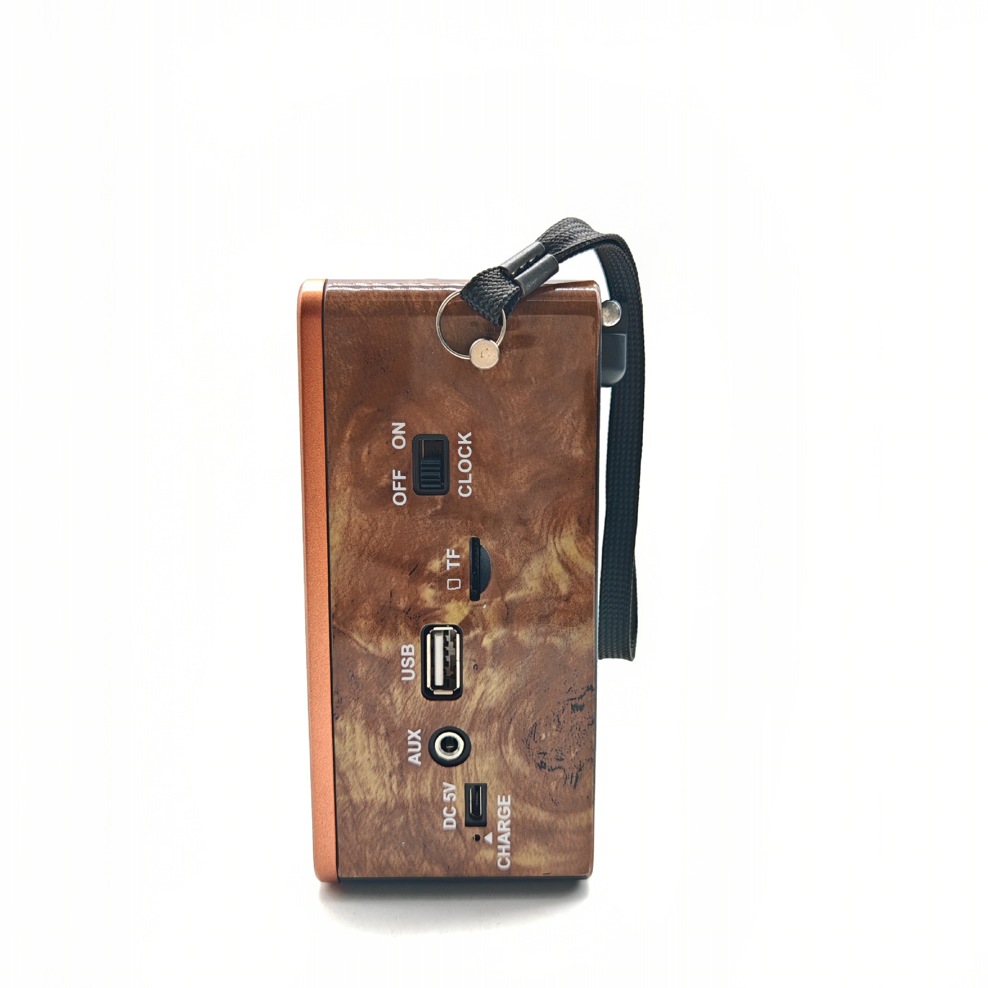 Radio Bluetooth Portátil de Banda Completa 2114 de Plástico con Linterna LED y USB image 5