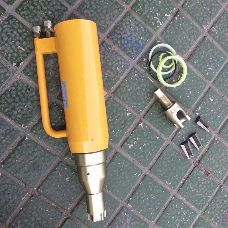 预应力桥梁千斤顶前卡锚索张拉机具25T钢绞线张紧器单根使用