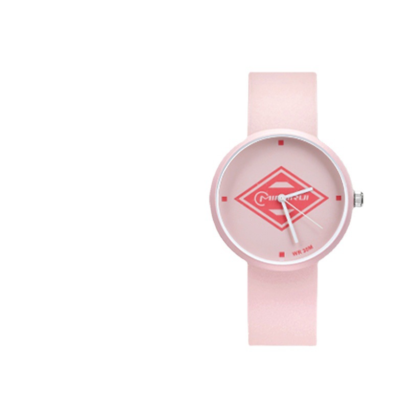 Mingrui cuarzo impermeable de silicona reloj deportivo reloj del estudiante regalo de los niños reloj de regalo 2110