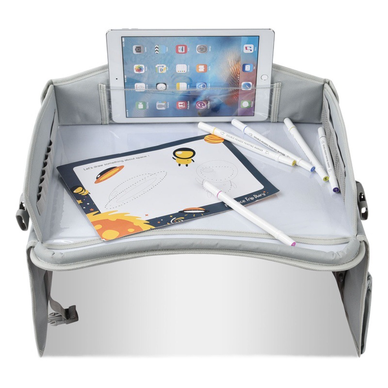 Factory Direct car Children's Painting tray car safety seat drawing board bag folding multifunctional drawing board bag