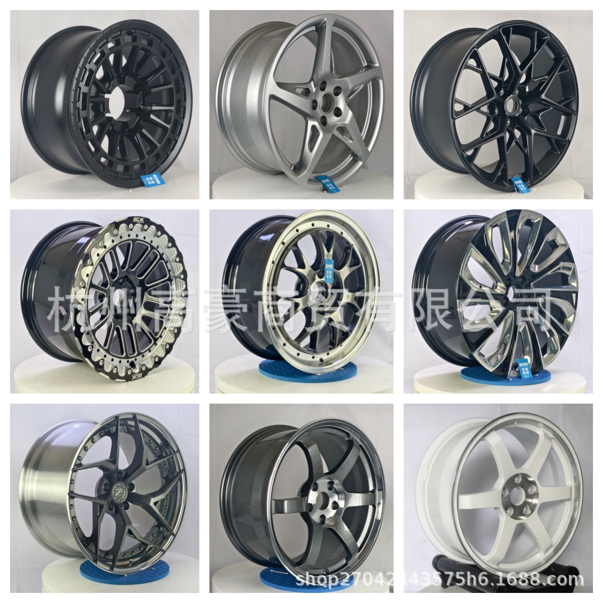 DOT认证适用宝马轮毂5系3系7系1819寸M3M5X1X3万吨锻造轮毂