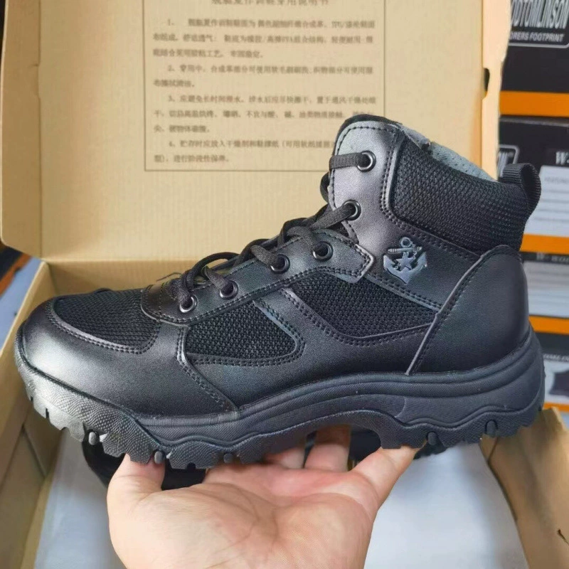 Новые сверхлегкие износостойкие дышащие кроссовки для кораблей, туфли средней высоты для работы на открытом воздухе, корабельная обувь, летние корабельные тренировочные туфли для мужчин