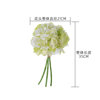 Simulation flowers embosism bouquet Hanfeng manufacturer home decoration wedding blooming flower road lead flower wall fake flower mw52333