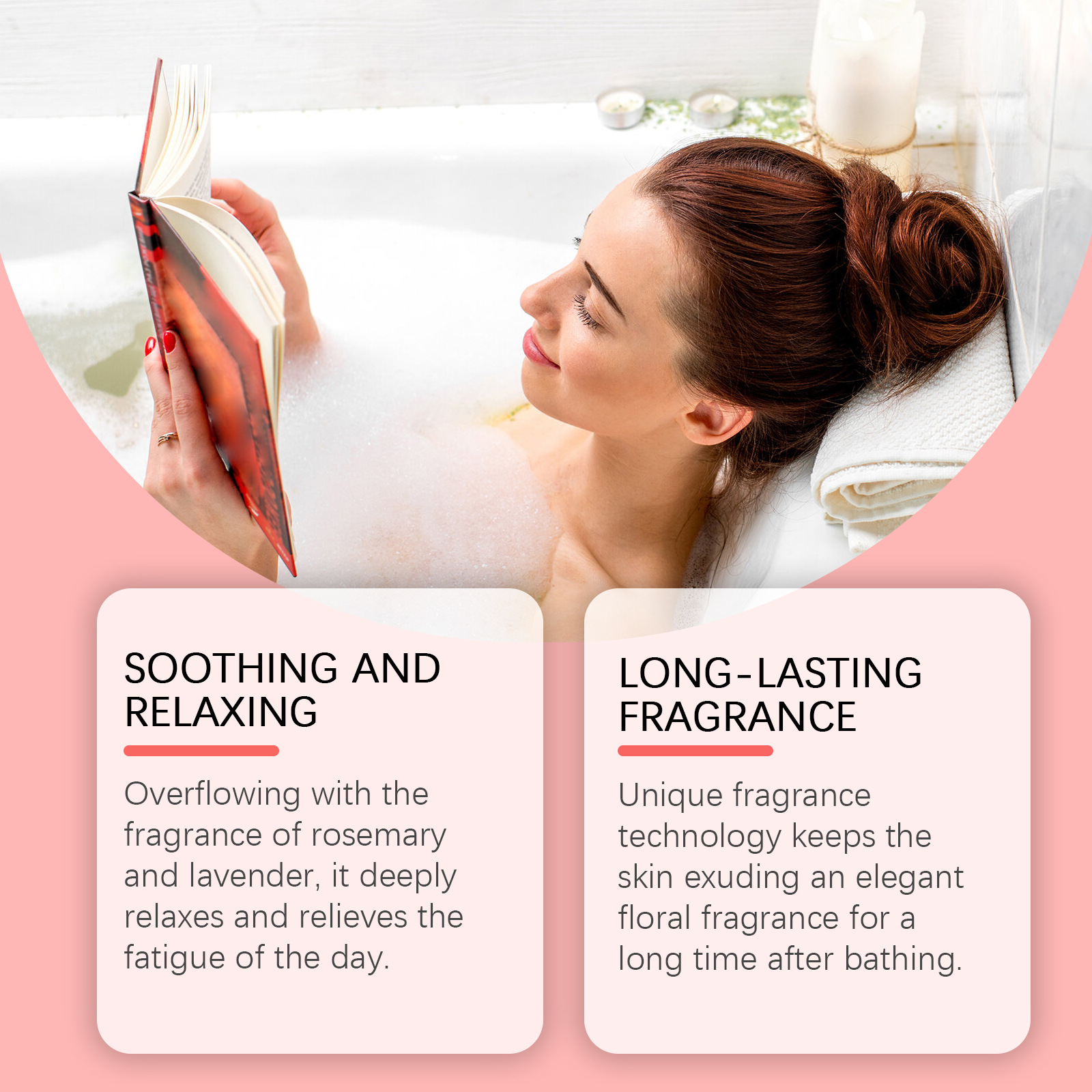 Boule de bain colorée de Noël, boule de bain nettoyante hydratante et parfumée aux plantes pour douche à bulles_voghion.com