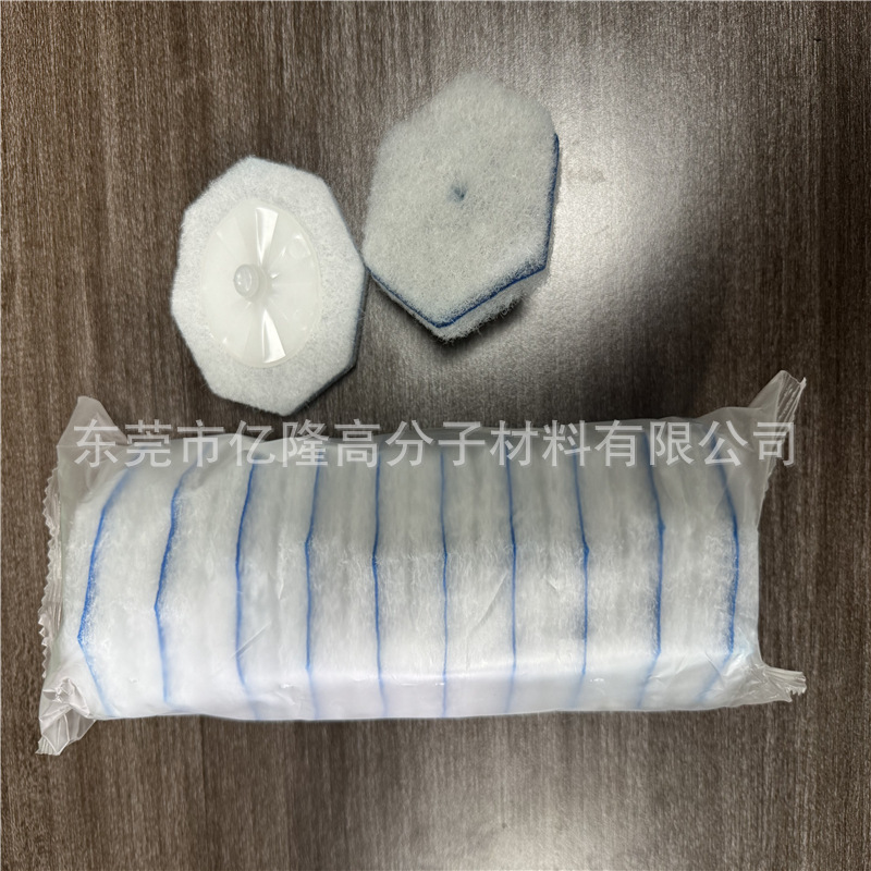 Amazon Explosions Disposable Dissolving Toilet Brush Head with Cleaning Fluid Replaceable Toilet Brush Head