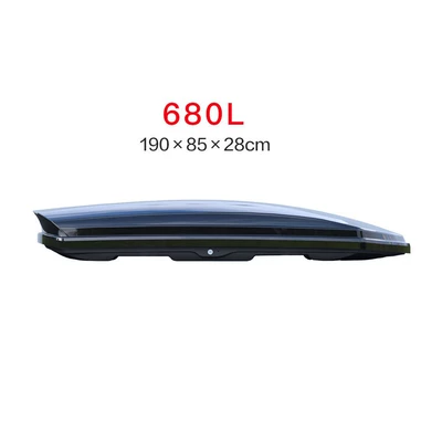 【680L Roof Box】Direct Sale from Manufacturer Car Roof Luggage Box Universal Ultra-Thin Storage for Vehicles
