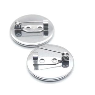 in stock wholesale titanium steel stainless steel with tray base brooch pin badge corsage clothes bag accessories accessories