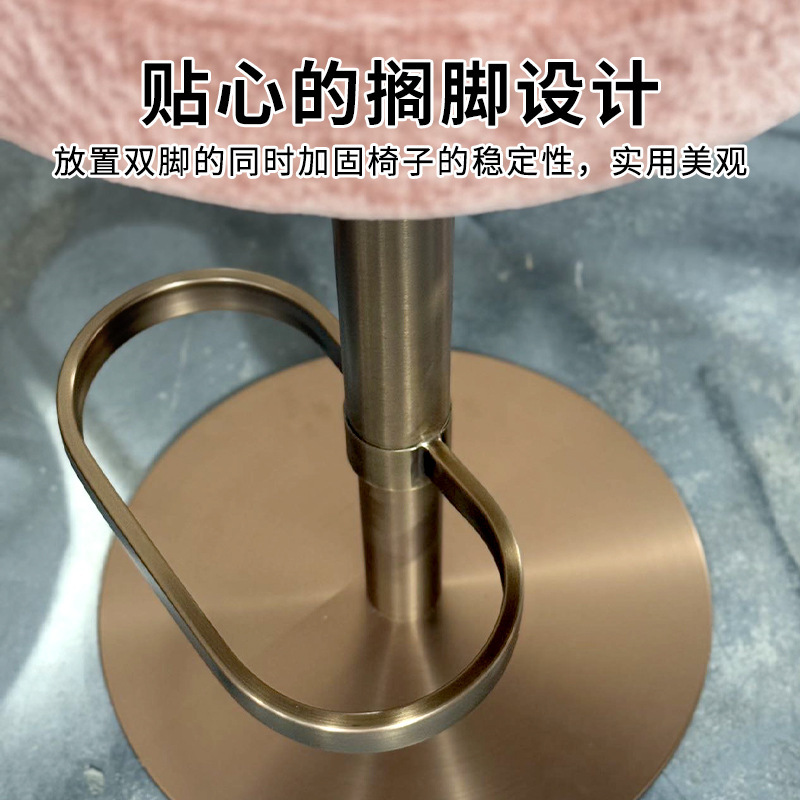 軽量高級金属ハイエンドバーチェアリフティング回転背もたれバーホームハイスツールハイエンドバースツールチェア|undefined