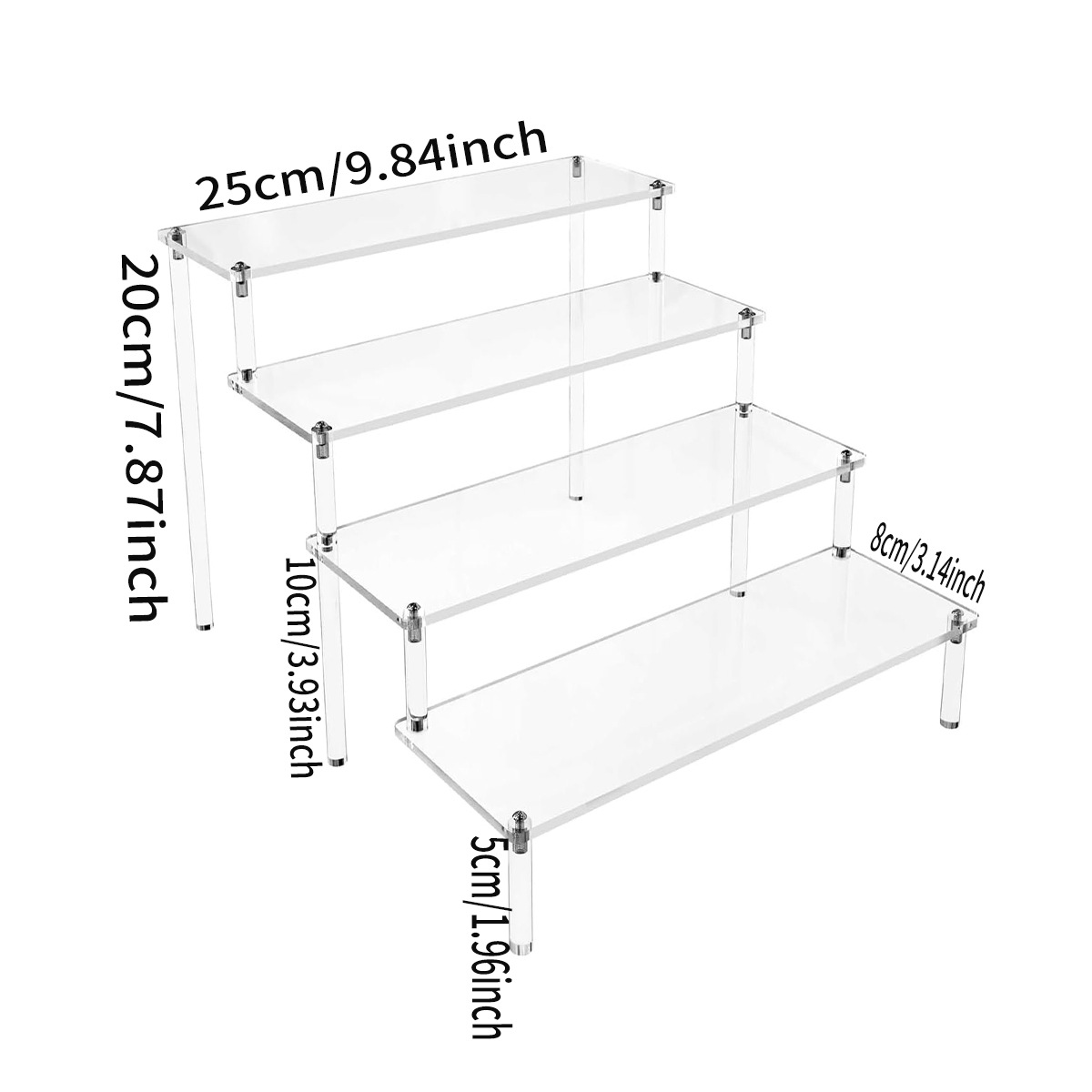 투명 4겹 25cm(패널 폭 8cm)