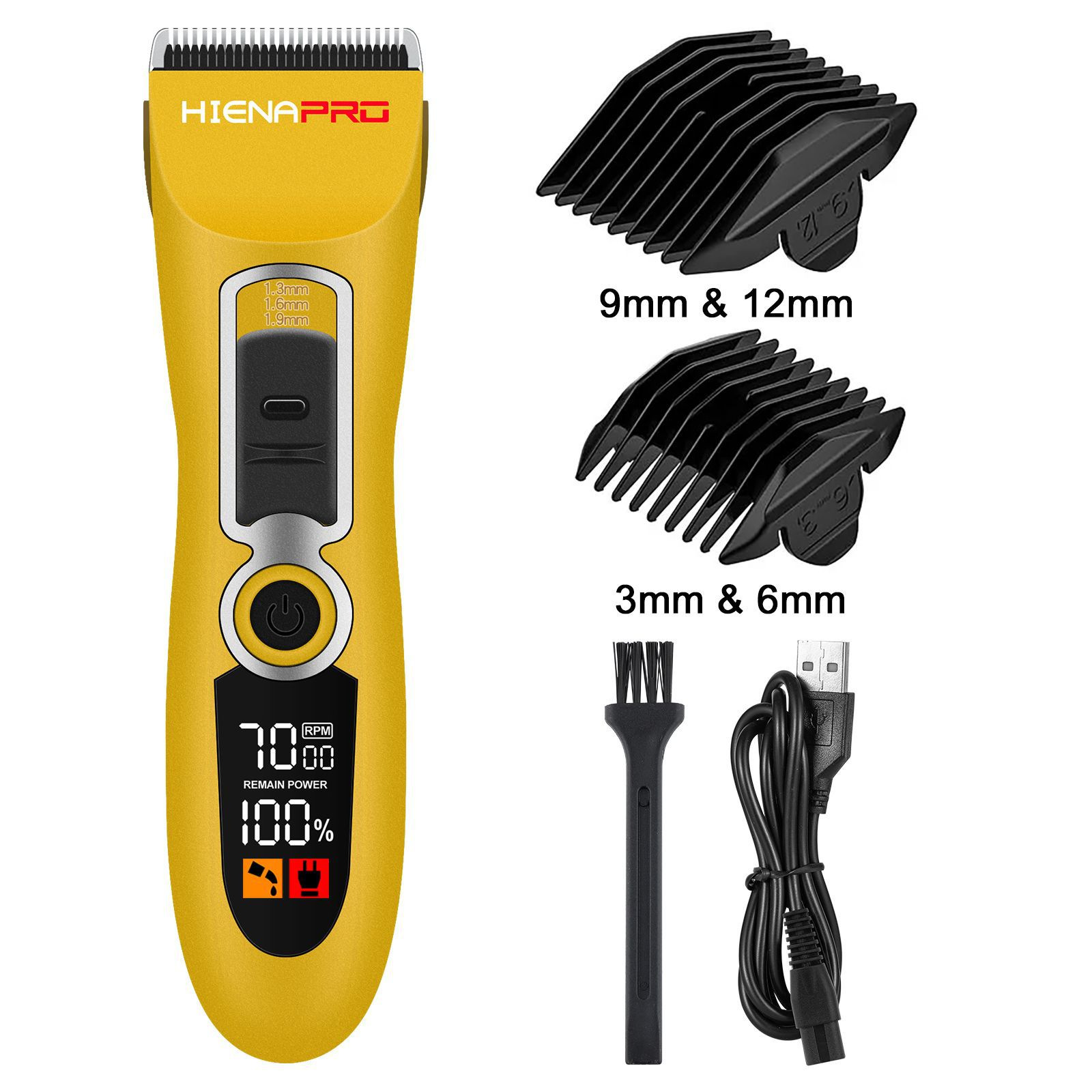 Nuevo Amazon retro pelo clipper traje de la madre y el niño máquina cortadora de cabello eléctrica profesional aceite cabeza cortadora de cabello