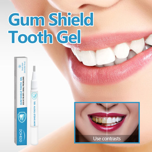 EELHOE Gum Oral Gel Pen Gum Cleaning Gum Removal Yellow Tooth Stains Fresh Breath Convenient Tooth Pen