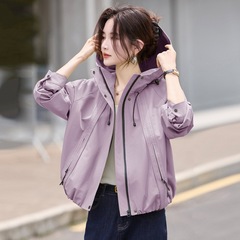 短款风衣外套女春秋季2025年新款女装气质小个子爆款休闲上衣外套