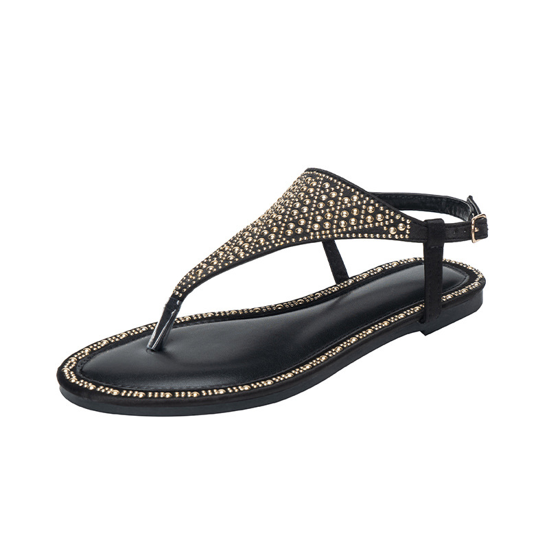 Sandali da donna Scarpe basse estive da donna Scivoli versatili_voghion.com