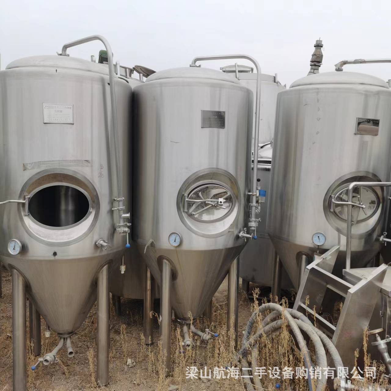 出售二手发酵罐 电加热发酵罐 液体菌种发酵罐 多种型号 伟震机械