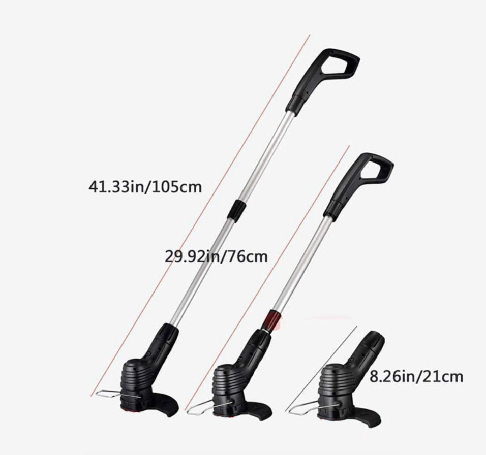 跨境新品 充电家用割草机 园艺草坪小型割草机 手持便携式修草机