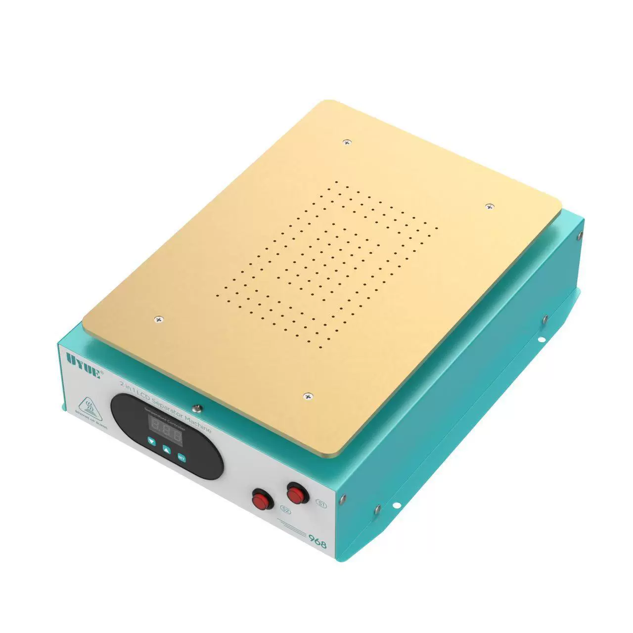 968 Машина для разделения Встроенный вакуумный насос Двойной насос Машина для разделения экрана мобильного телефона Разборка ЖК-экрана