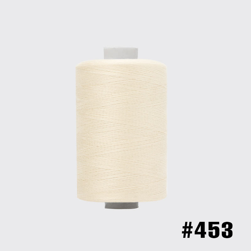 1000 yardas de hilo de poliéster de alta velocidad combinación de colores hogar hilo de coser mano hilo pequeño hilo fino dos hilos 402 hilo de coser