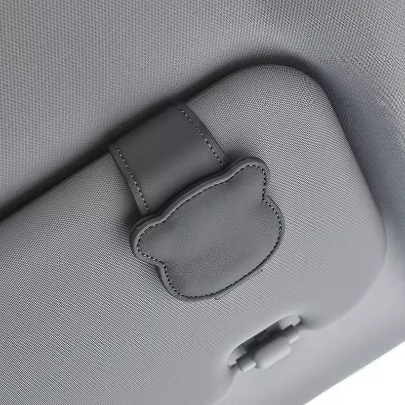 Qìchē – Car Glasses Clip Auto Parts and Accessories - gray