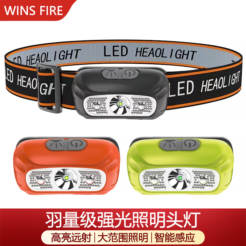 Luz transfronteriza mini faro al aire libre led lámpara de mina iluminación portátil port