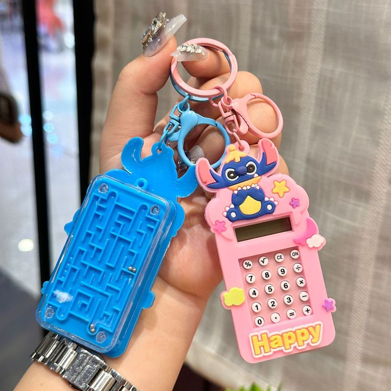 クロスボーダー漫画スティッチのキーホルダーかわいい人形のキーホルダーカップルの学生のカバンのストラップのプレゼント|undefined