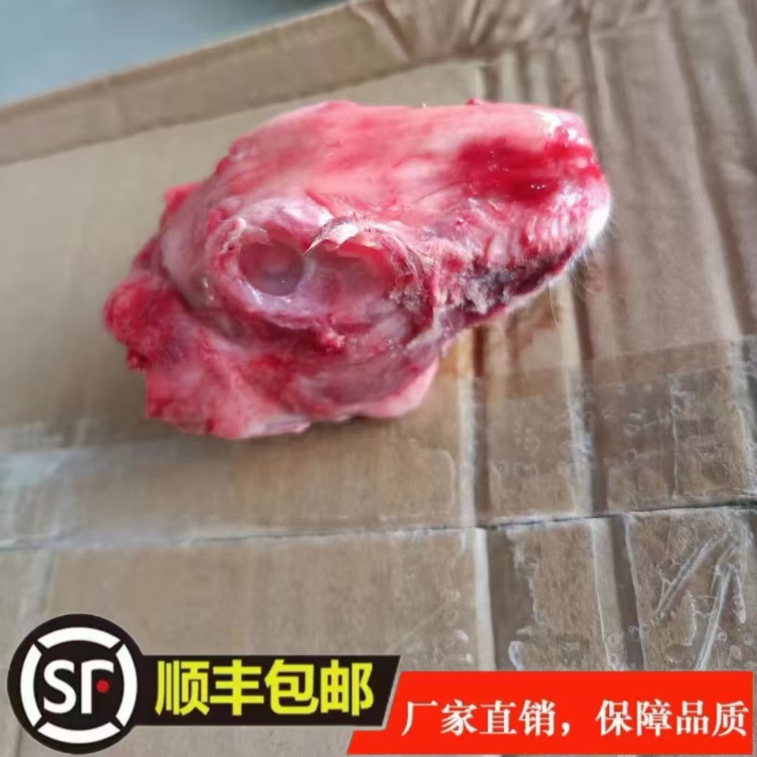 冻货冷冻品兔头兔脑壳60-100个20斤一件批发零售