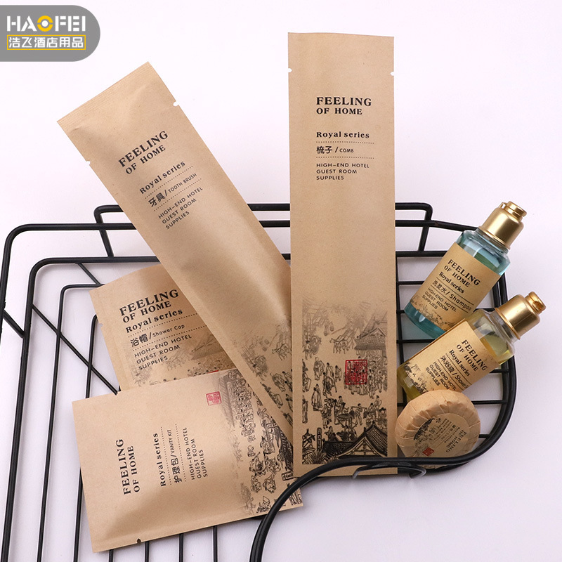 Hotel Hotel Travel Disposables Disposable Toothbrush Toothpaste Shampoo Bath Travel Combination suit