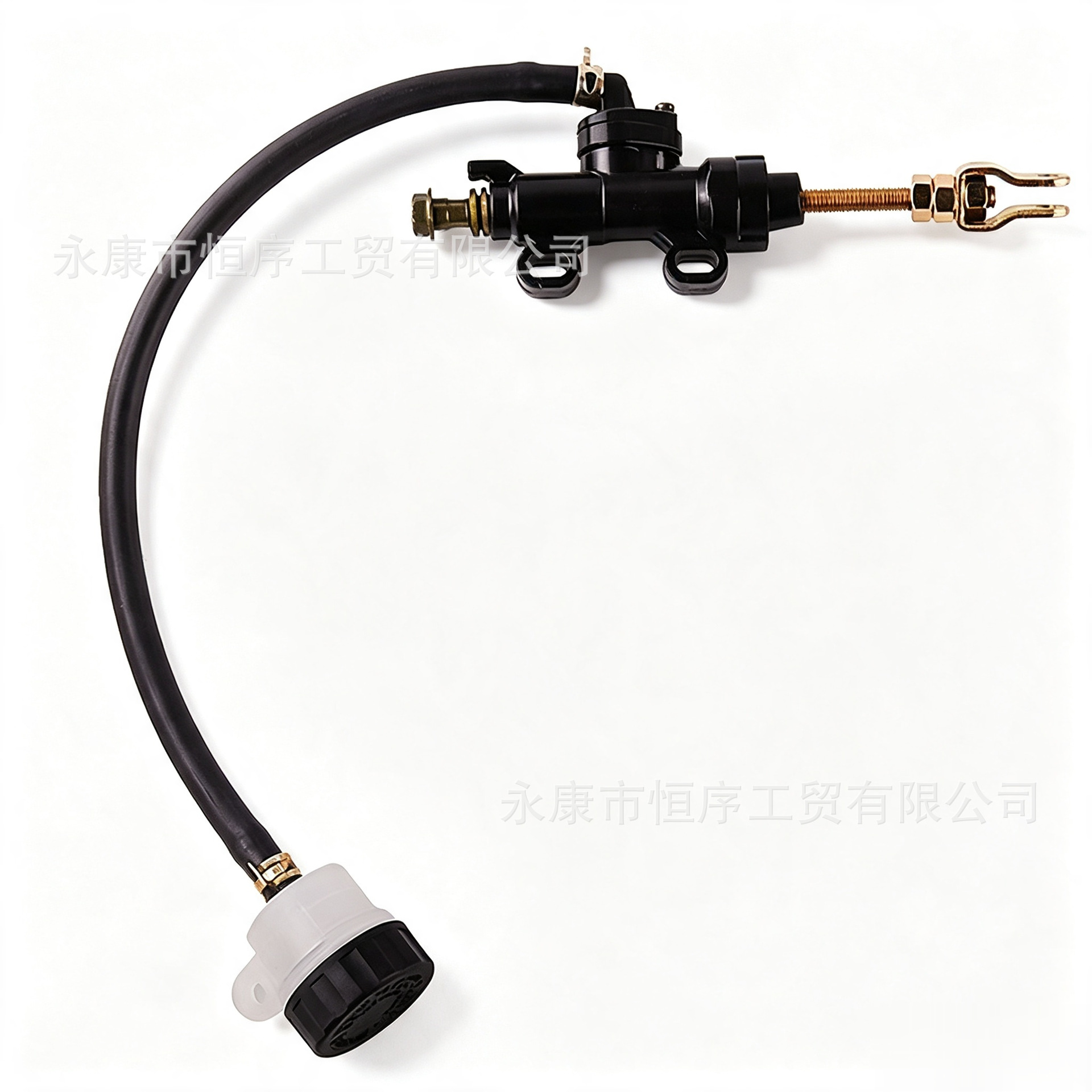 Atv Beach Bike Brake Pump Oil Pump Foot Brake Pump Oil Cup Accessories Rear Brake Upper Pump Off-Road Motorcycle Single Pump