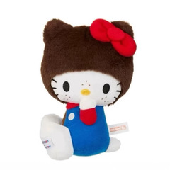 限定タイプハローキティストラップモンキーキティ連名版kt猫キーホルダーストラップ10cm