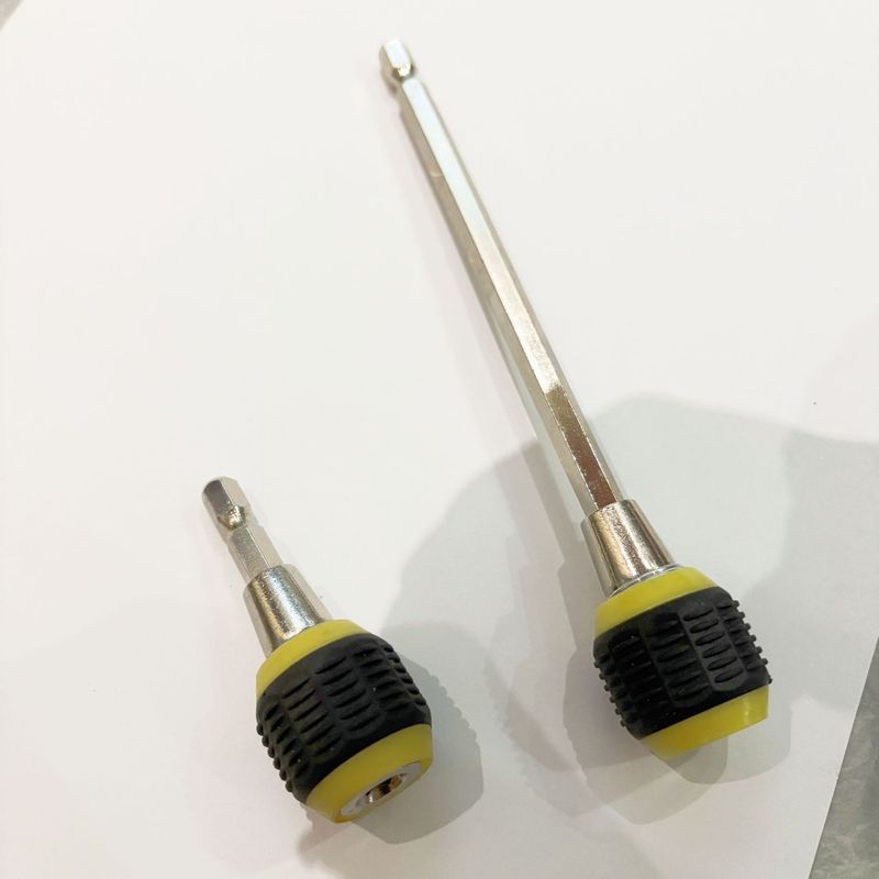 六角ハンドル、大型ヘッド、ポップアップ式クイックリリースセルフロックジョイント、電動ドリルドライバー、延長クイックコンバージョンビット延長ロッド|undefined