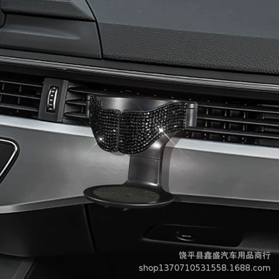 Outlet Water Cup Holder, Beverage: Car cup holder/beverage holder - black-diamond