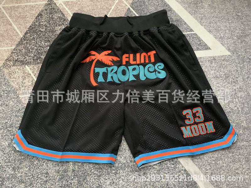 Comercio exterior pantalones de fútbol al por mayor Warriors Lakers 76 caliente Raptor mágico bolsillo bordado pantalones cortos pantalones de baloncesto NFL