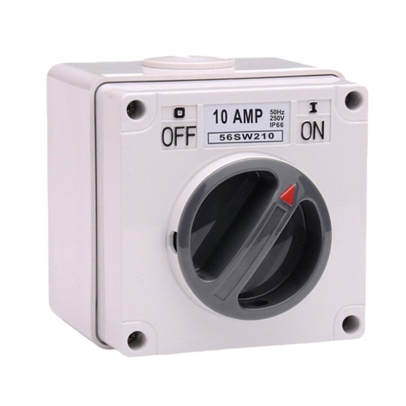 防水开关户外防雨防尘隔离开关插座工业UKF澳标户外开关56SW216