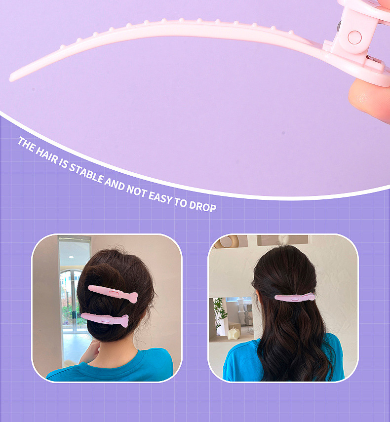 LMLTOP Crocodile Hair Clip 2 sets, hair positioning clip, makeup perming and dyeing zone hair clip SY113, carefully selected Item Picture